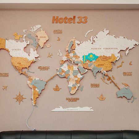 Hotel 33 Almaty Exterior foto