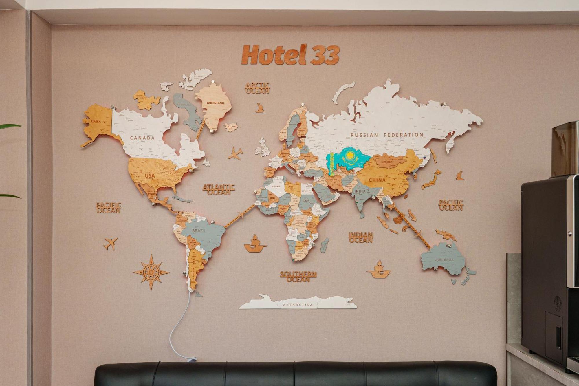 Hotel 33 Almaty Exterior foto